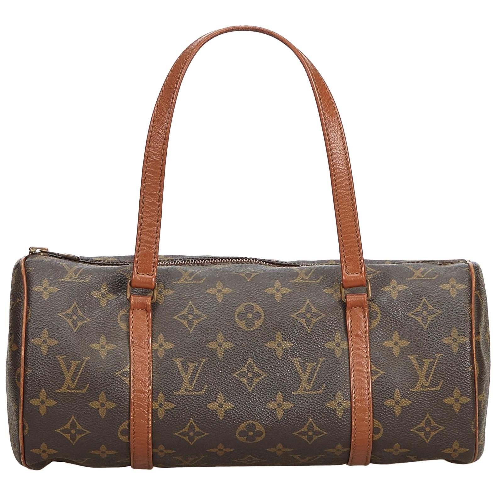 Louis Vuitton Brown Monogram Canvas Canvas Monogram Papillon 30 France For Sale