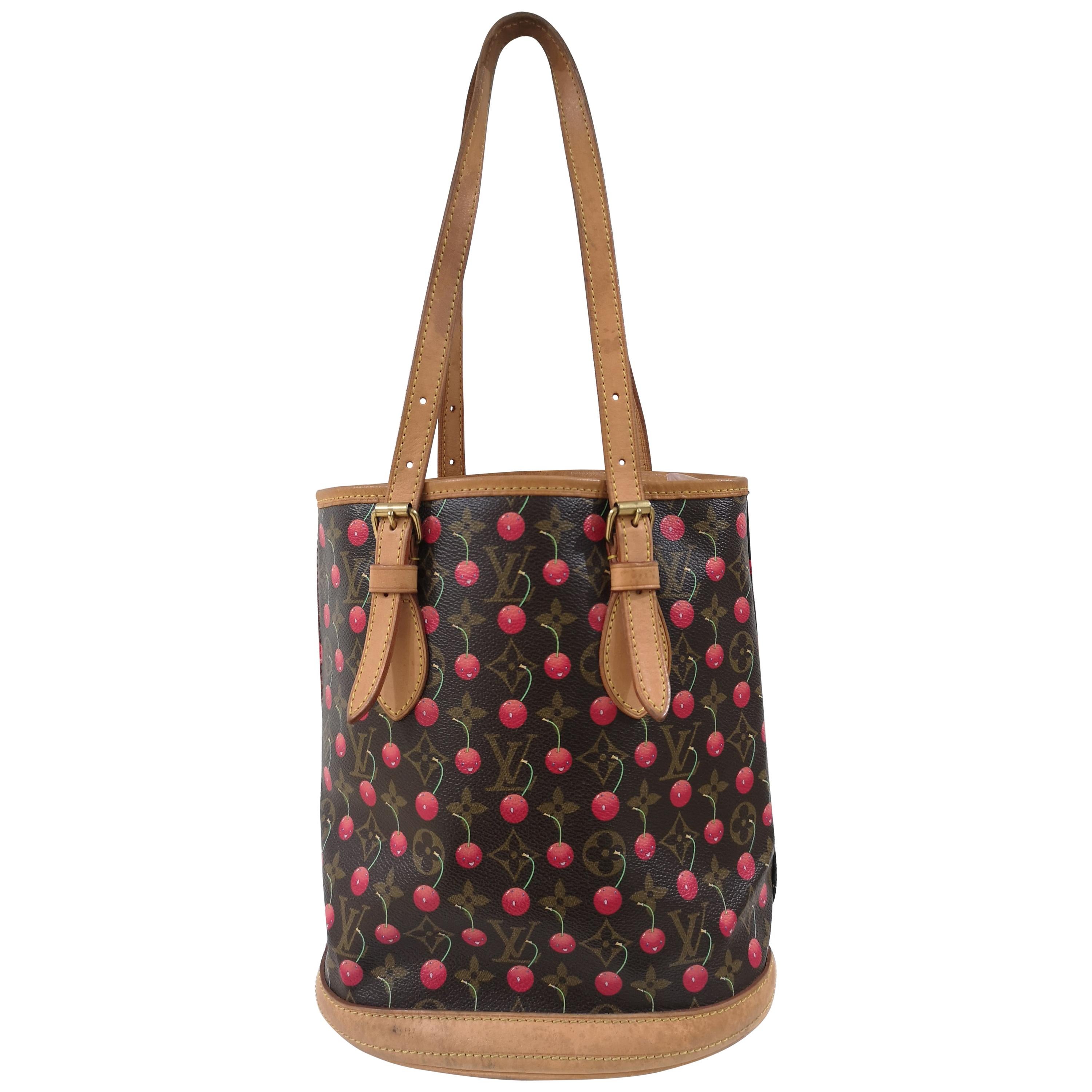 Louis Vuitton Monogram Cherry Bucket Bag