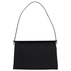 Gucci Black  Fabric Shoulder Bag Italy