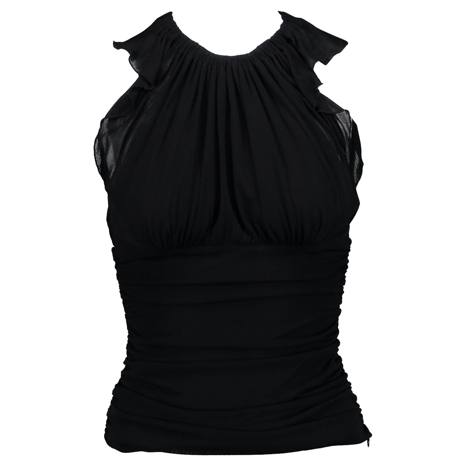 Versace Black Two Piece Dress - Size 38 IT
