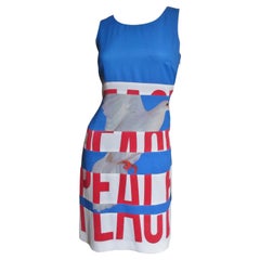 Moschino Peace and Stop War Dress