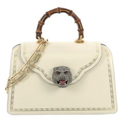 Gucci Thiara Top Handle Bag Frame Print Leather Medium