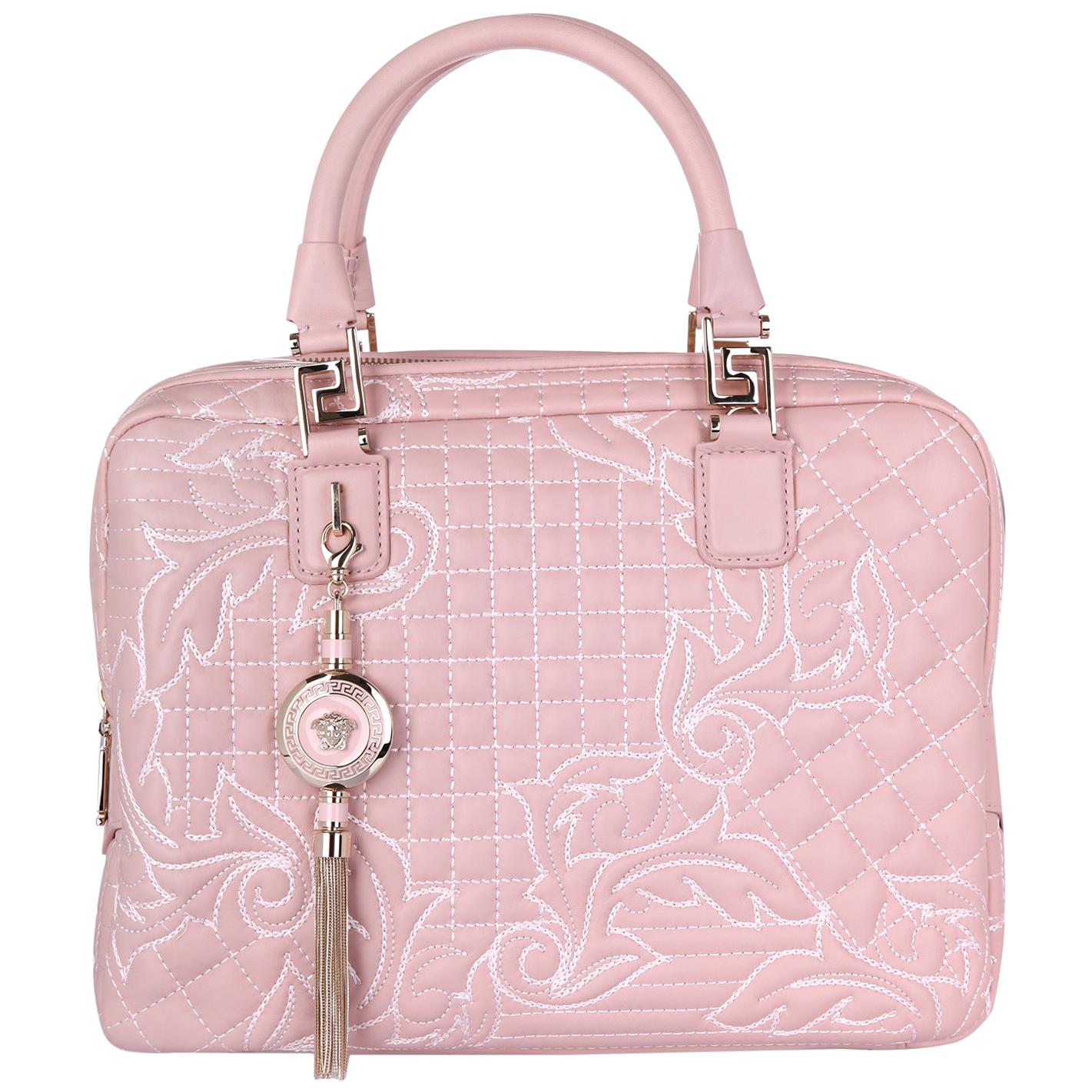 Versace Women Handbag Vanitas Demetra Powder DBFD290DNAR4-K68O For Sale