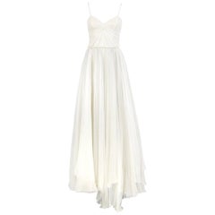 Dolce & Gabbana Silk Vintage Wedding Dress, 2000s