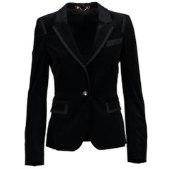 Gucci black velvet suit - Size 38