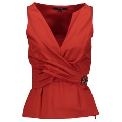 Gucci Orange Belt Top - Size 38 IT