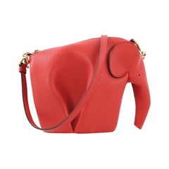 Loewe Elephant Crossbody Bag Leather Mini