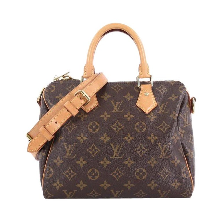 Louis Vuitton Speedy Bandouliere Bag Monogram Canvas 25 For Sale at 1stdibs