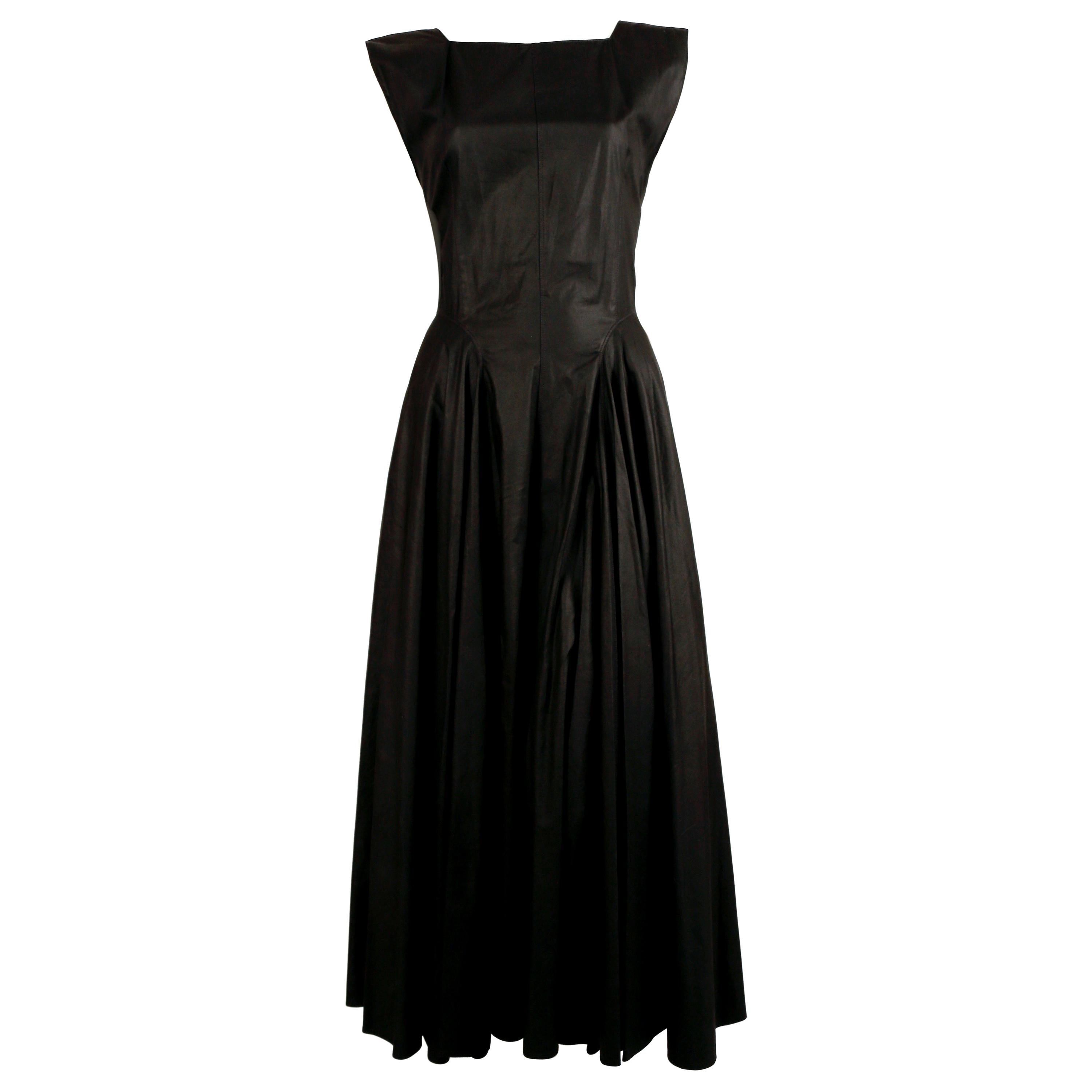 azzedine alaia black dress