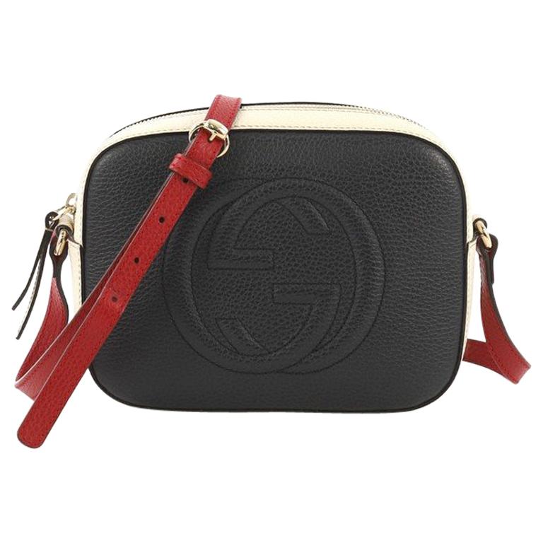 Gucci Soho Disco Crossbody Bag Leather Small For Sale at 1stdibs