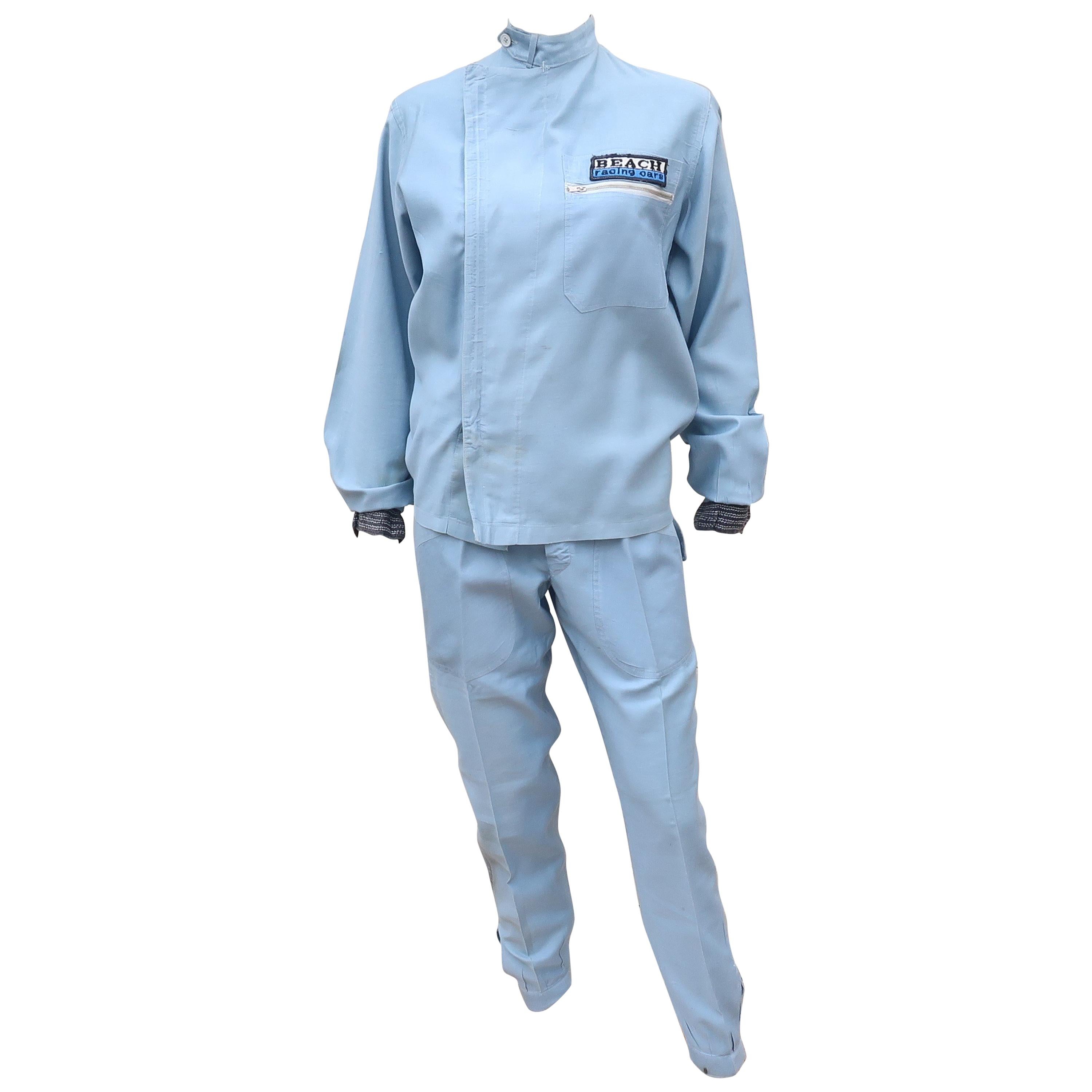 Authentic 1960’s Auto Racing Uniform Suit