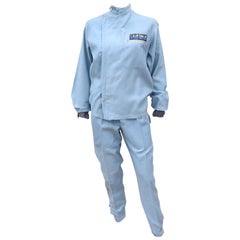 Authentique tenue d'uniforme de course automobile des années 1960