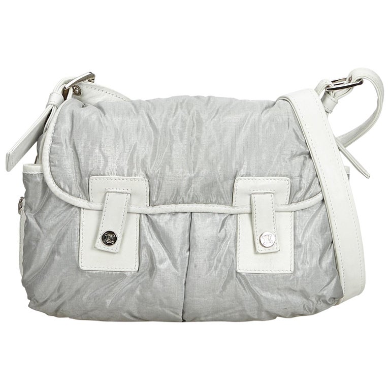 Gray Nylon Crossbody Bags IUCN Water