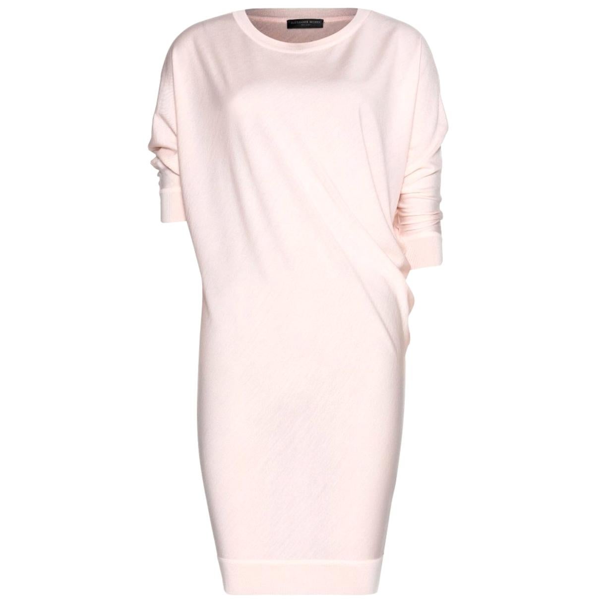 Alexander McQueen Asymmetric Wool 