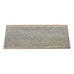 Swarovski Crystal Beaded Calfskin Leather Clutch