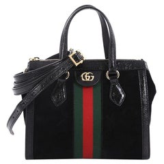  Gucci Ophidia Top Handle Bag Suede Small