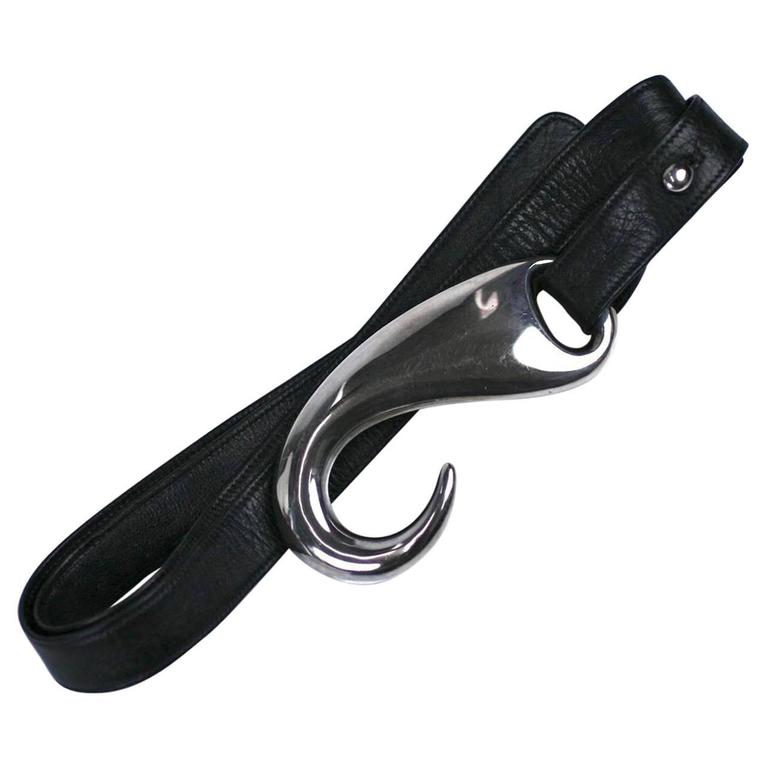 Elsa Peretti for Tiffany Sterling Fish Hook Belt at 1stDibs fish hook