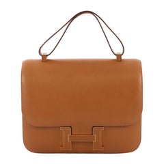 Hermes Bicolor Constance Cartable Bag Veau Butler 29