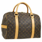 Louis Vuitton Monogram Men's Women's Small Travel Duffle Carryall Top  Handle Bag