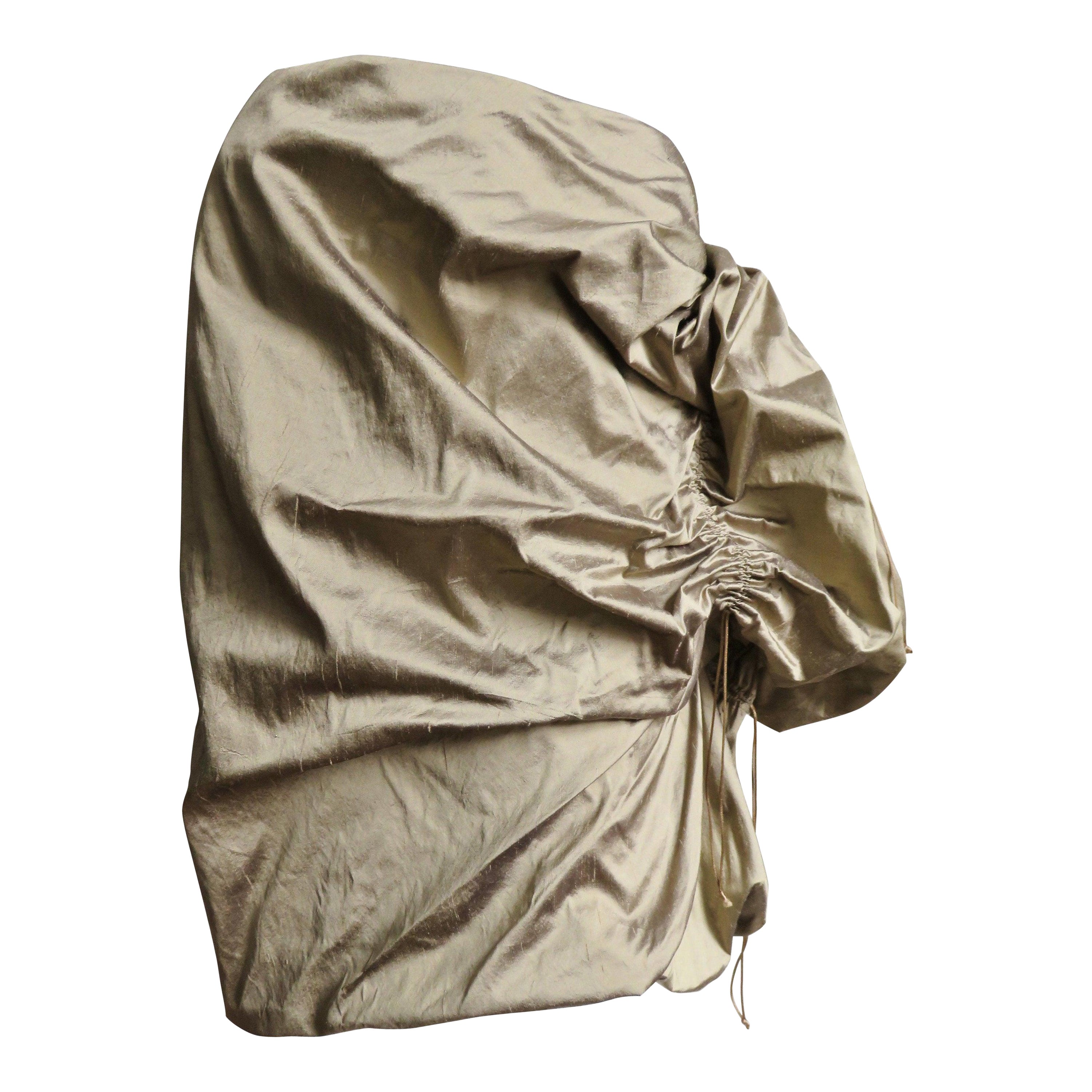 Christian Lacroix Adjustable Sculptural Silk Skirt