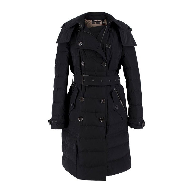 Burberry Detachable Hood Down-filled Puffer Coat M For Sale at 1stDibs ...