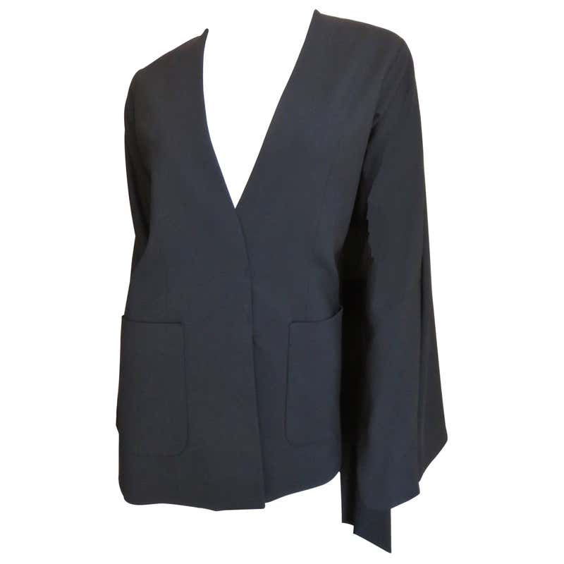 Men's Margiela Sky Blue Leather Jacket For Sale at 1stDibs | sky blue ...