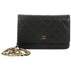 Chanel Wallet on Chain Quilted Caviar