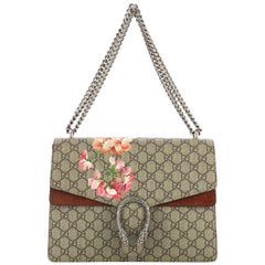 Gucci Dionysus Handbag Blooms Print GG Coated Canvas Medium