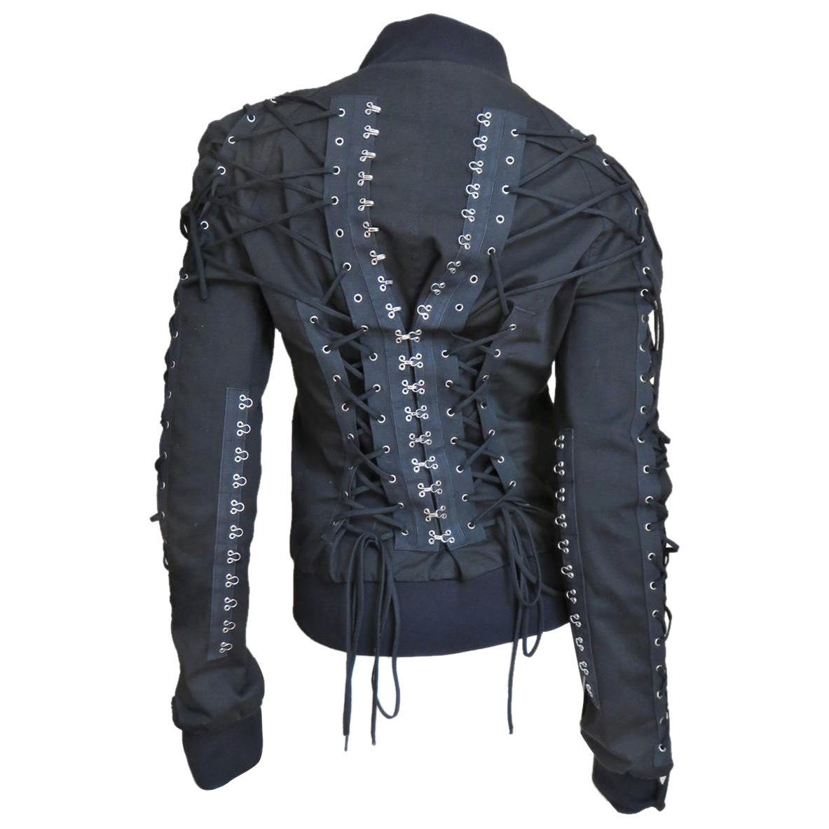 Dolce & Gabbana Lace up Jacket For Sale