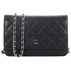 Chanel Wallet on Chain Quilted Caviar