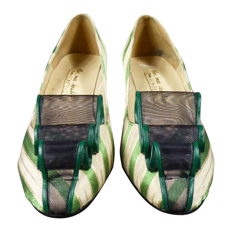 A pair of French Shoes Moi, mes souliers Heels for Fonteneau Circa 1970 For  Sale at 1stDibs | french heels shoes
