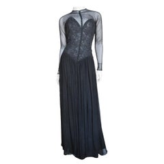 Robe corset haute couture Vicky Tiel