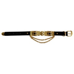 Vintage Versace Double Chain Belt Choker 