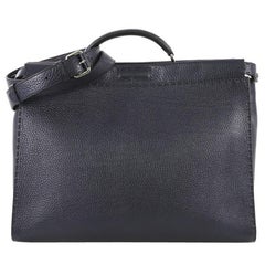 Fendi Monster Selleria Peekaboo Bag Leather XL