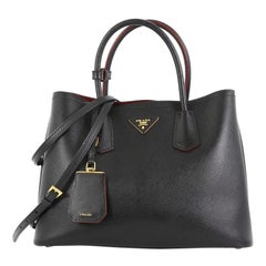 Prada Cuir Double Tote Saffiano Leather Medium