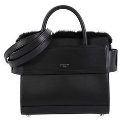 Givenchy Horizon Satchel Leather with Fur Mini