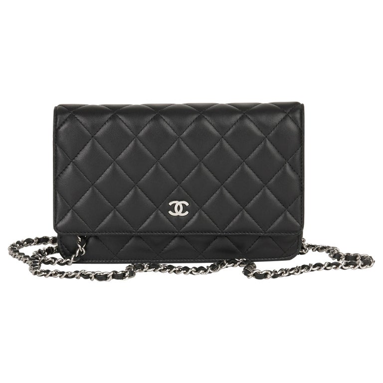 Chanel Chain Wallet Womens Shoulder Bags 2023 SS, White