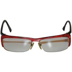 Alain Mikli Red & Black "Confetti" Eyeglasses