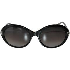 Used David Yurman Titanium Palladium Black Lucite Sunglasses