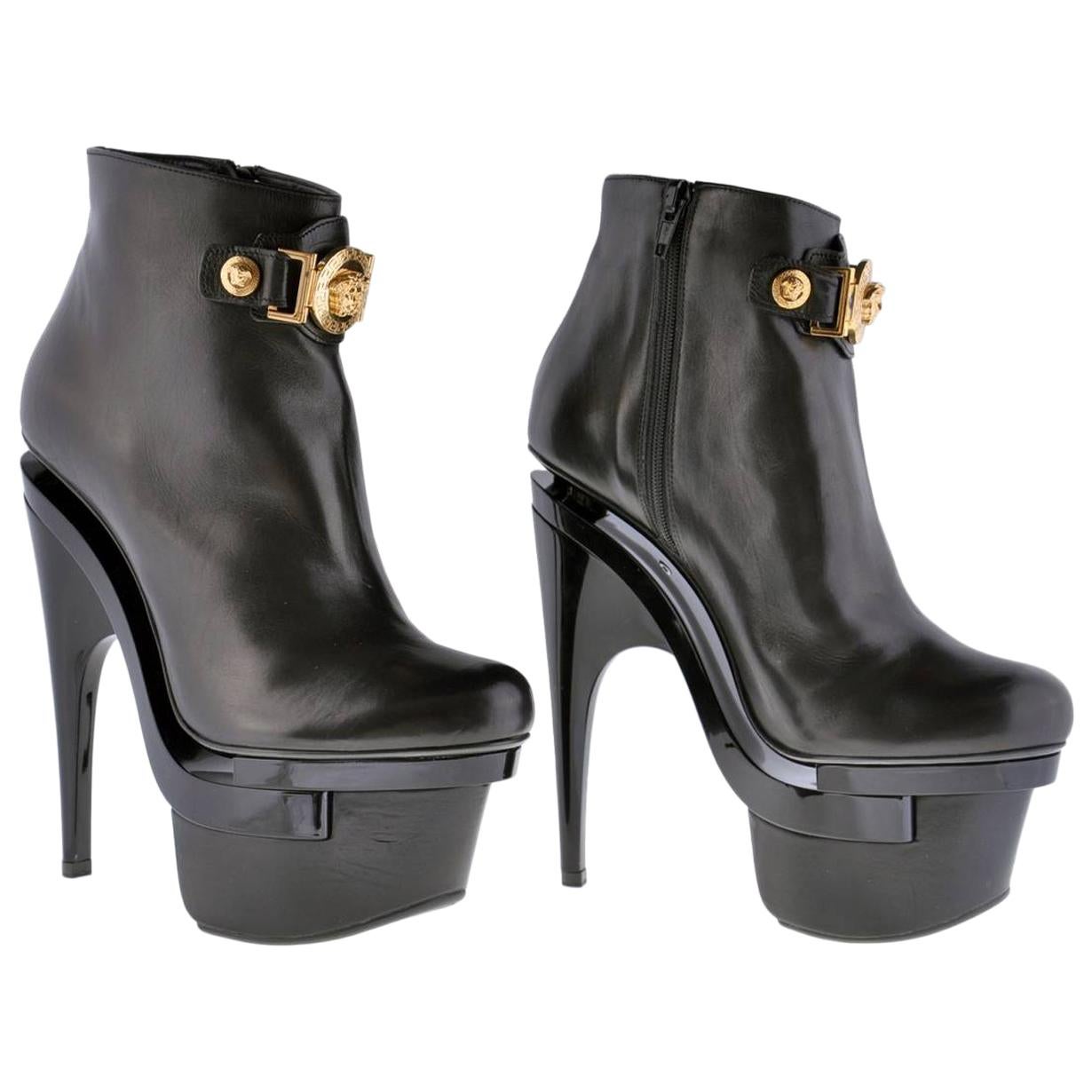 versace platform boots
