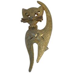 Mamselle "Kitty Cat" Brooch