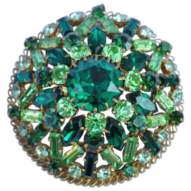 Austrian 2024 crystal brooch