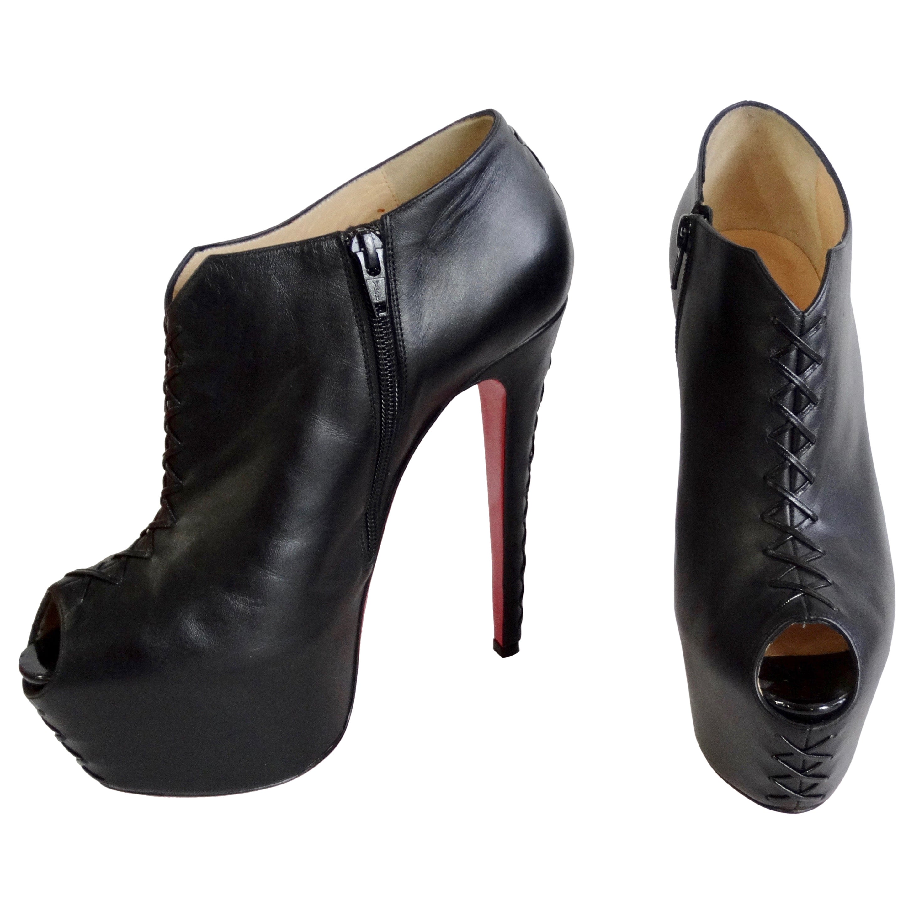 louboutin military boots
