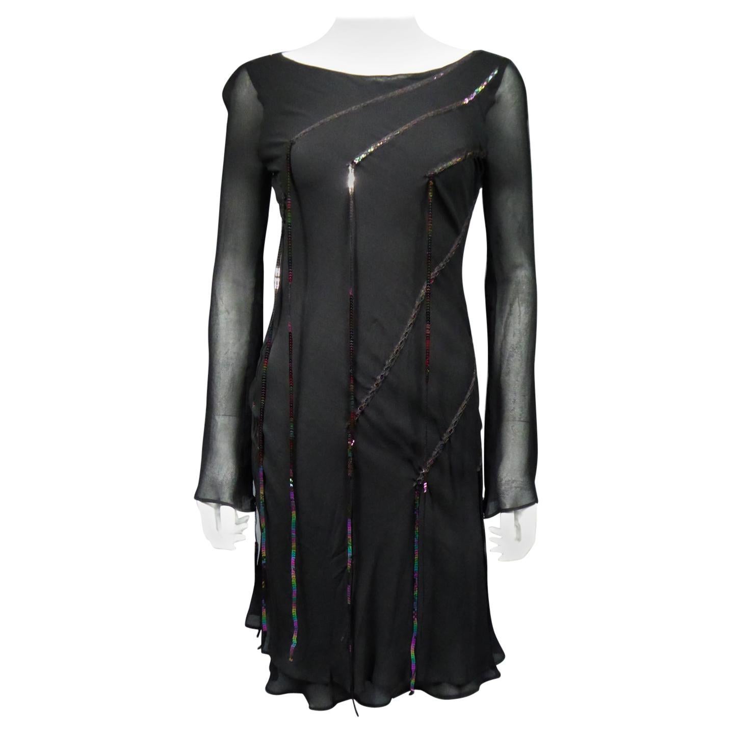 Thierry Mugler Couture Kleines Schwarzes Kleid, ca. 2000 im Angebot