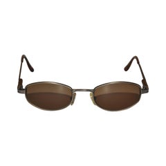 Vintage Revo Detailed Bronze Hardware Sunglasses