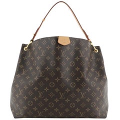 Louis Vuitton Graceful Handbag Monogram Canvas MM