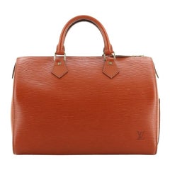 Louis Vuitton Speedy Handbag Epi Leather 30 