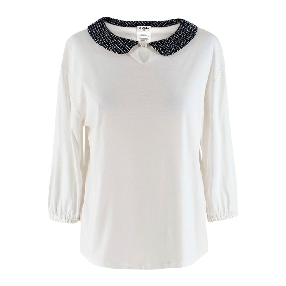 CHANEL 25S COLLARED SHIRT 616 main image 1
