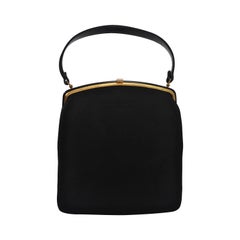 Coblentz 1960s Black Suede Handbag