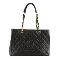 Chanel  Grand Shopping Tote Quilted Caviar